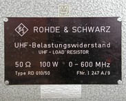 Künstliche Antenne (Dummy Load)